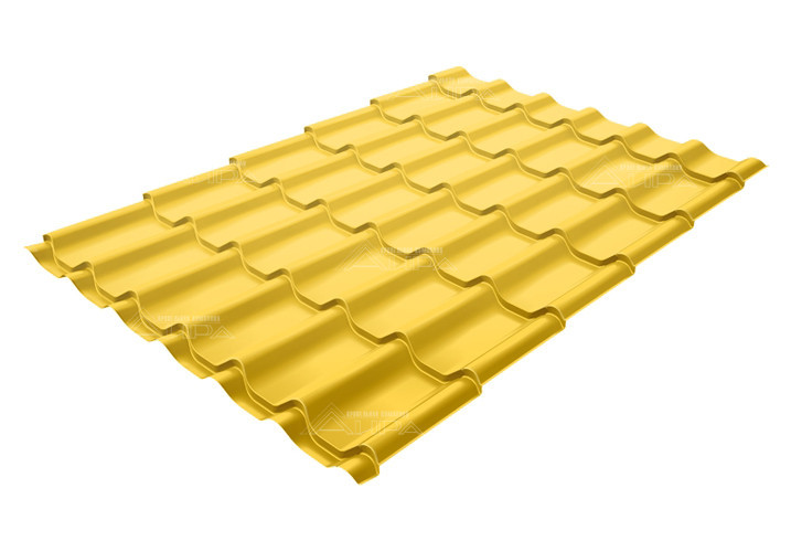 Металлочерепица Classic PE 0,45 RAL 1018 - RAL1018