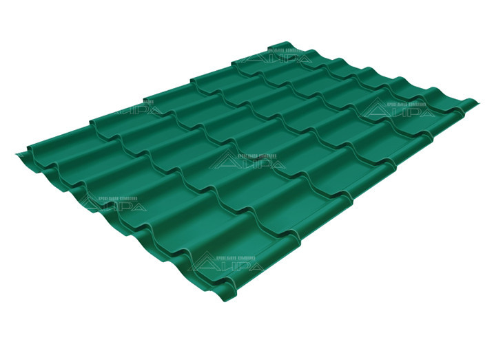 RAL5021 Металлочерепица Classic PE 0,45 RAL 5021 - RAL5021