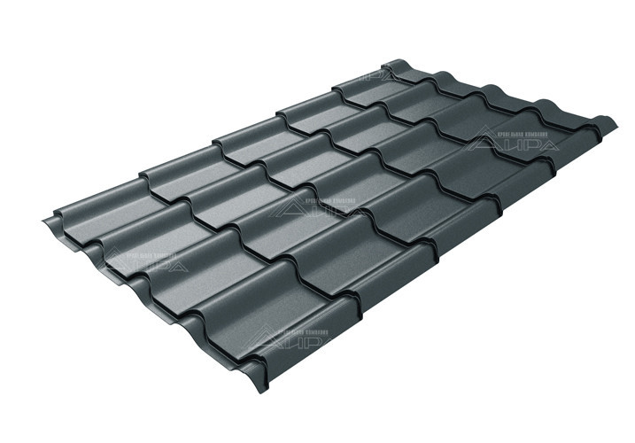 Металлочерепица Kamea Drap RAL 7016 - RAL7016
