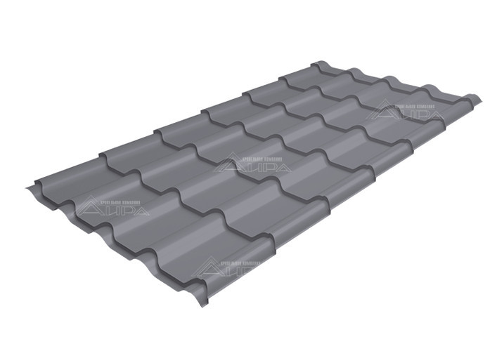 Металлочерепица Kamea Drap RAL 7004 - RAL7004