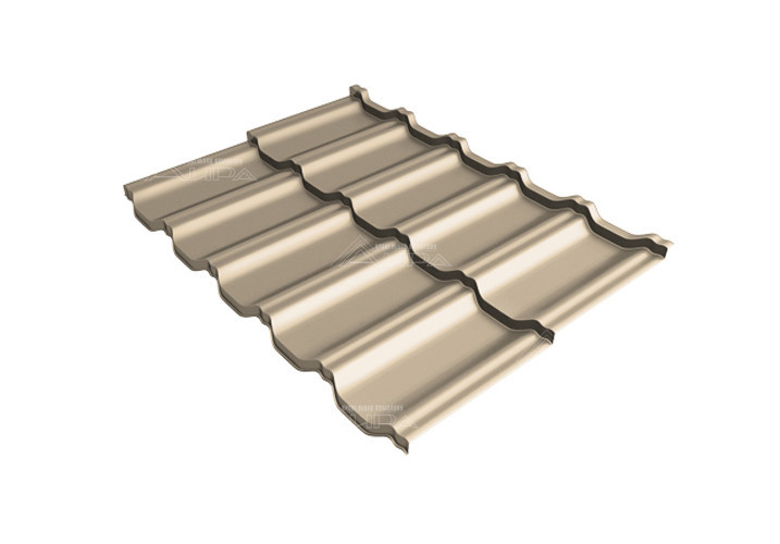 RAL1015 Металлочерепица Kvinta Uno PE 0,45 RAL 1015 - RAL1015