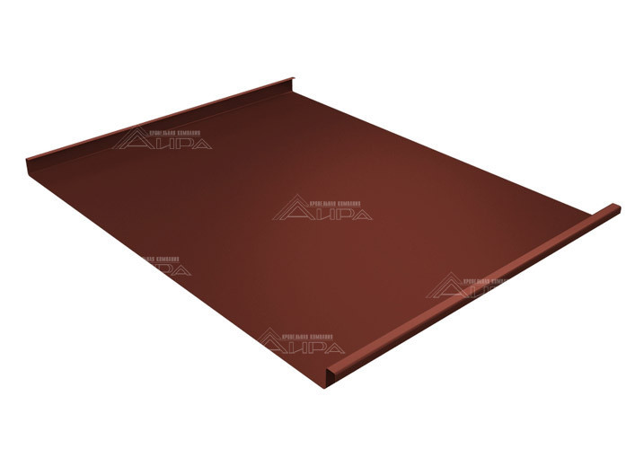 Фальцевая кровля Двойной стоячий фальц Drap - RAL8004