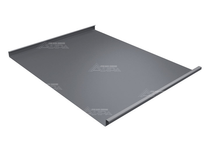 Фальцевая кровля Двойной стоячий фальц PE 0,45 - RAL9006