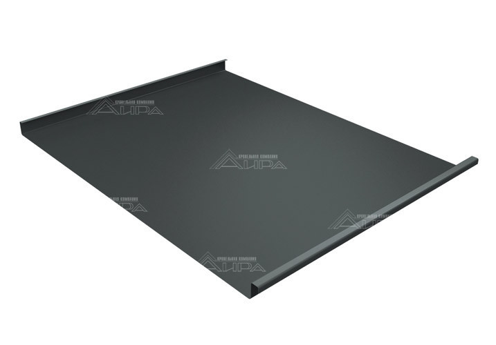 Фальцевая кровля Двойной стоячий фальц PE 0,45 - RAL7005