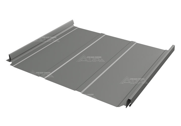 Фальцевая кровля Кликфальц Pro Line PE 0,45 - RAL7005