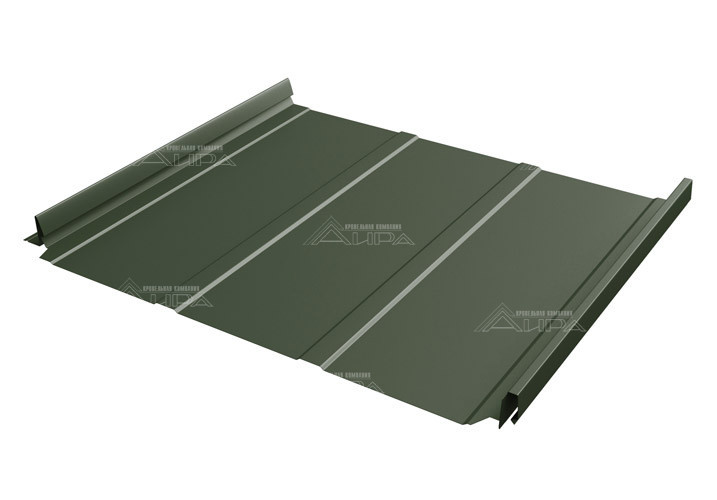 Фальцевая кровля Кликфальц Pro Line Velur X - RAL6020