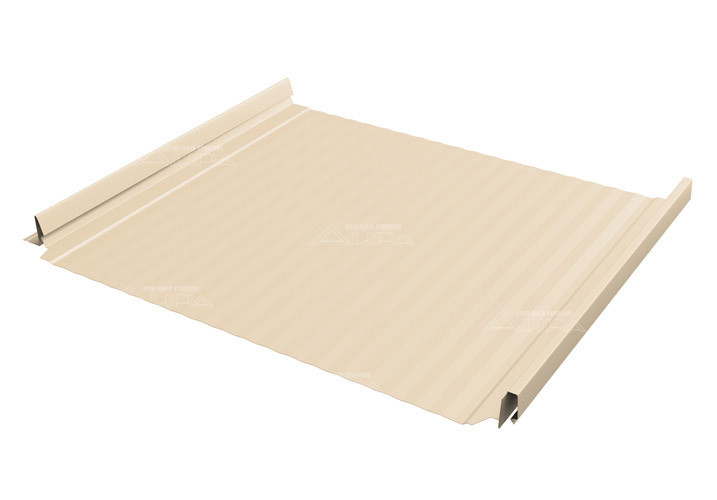 Фальцевая кровля Кликфальц Pro Gofr Satin - RAL1015