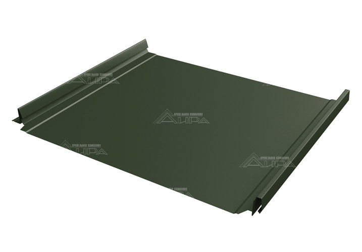 RAL6020 Фальцевая кровля Кликфальц Pro Velur X - RAL6020