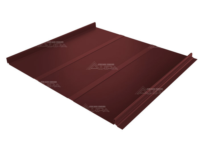 Фальцевая кровля Кликфальц Line PE 0,45 - RAL3009
