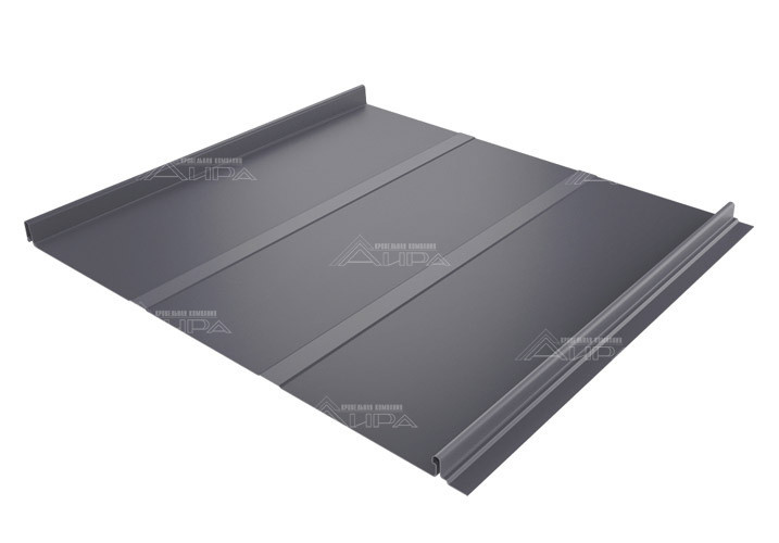 Фальцевая кровля Кликфальц Line PE 0,45 - RAL7004