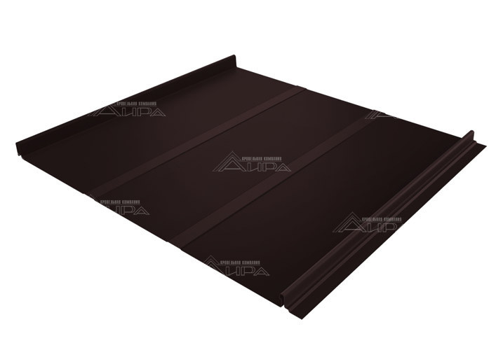 Фальцевая кровля Кликфальц Line PurLite Matt - RAL8017
