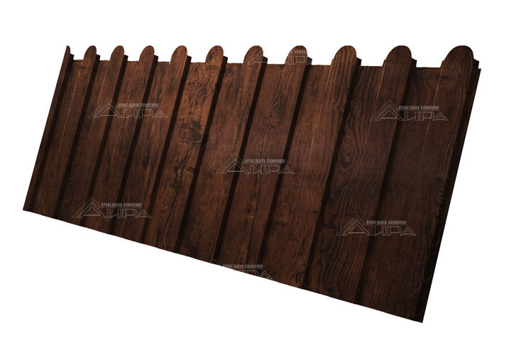 Фигурный профнастил С-8 Print Elite - Cherry-Wood