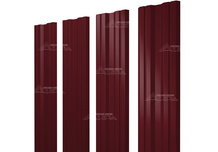 Штакетник Twin Satin - RAL3005