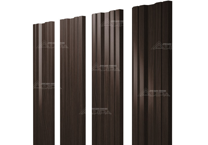 Штакетник Twin Print Elite - Coffee wood