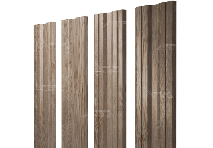 Штакетник Twin Print Elite - White wood