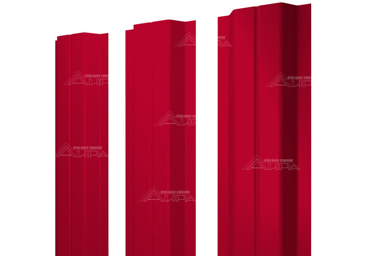 Штакетник П-образный PE 0,45 - RAL3003