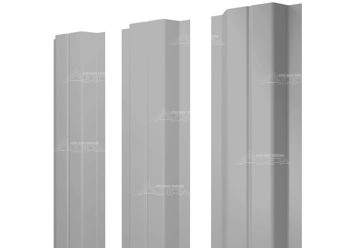 Штакетник П-образный PE 0,45 - RAL7005