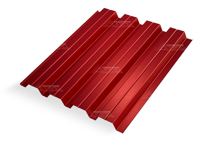 Профнастил Н-60 Полиэстер 0,45 RAL 3011 - RAL3011