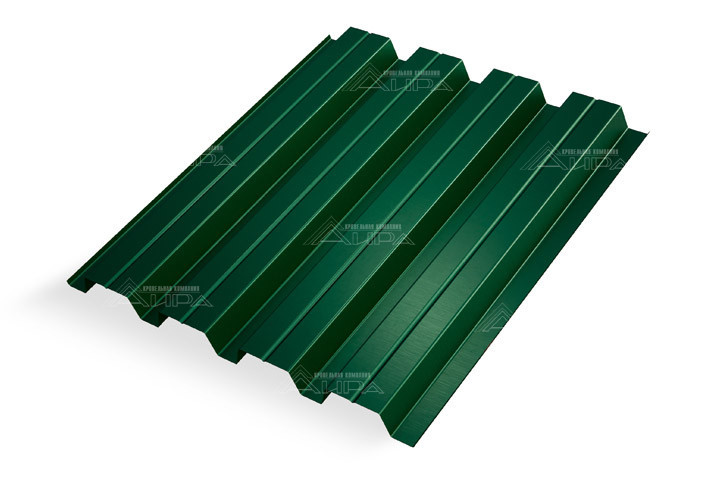 Профнастил Н-60 Полиэстер 0,8 RAL 6005 - RAL6005