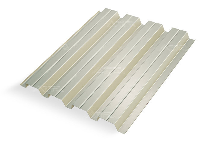Профнастил Н-60 Полиэстер 0,45 RAL 7035 - RAL7035