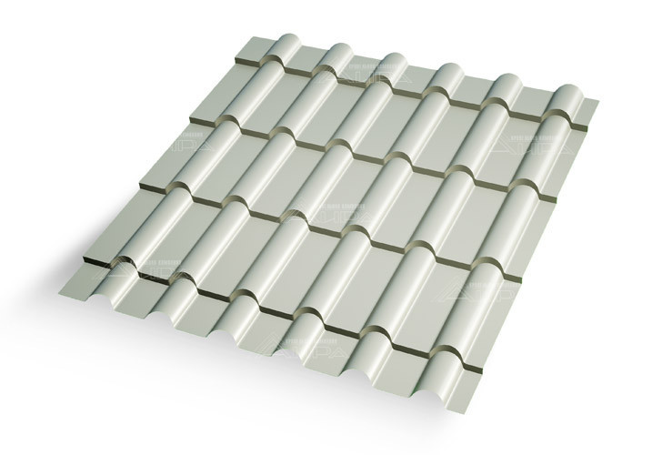 Металлочерепица Дюна 25 Zinkel RAL 7004 - RAL7004