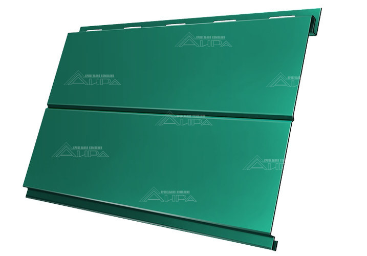 Металлический сайдинг Вертикаль PE 0,45 - RAL5021