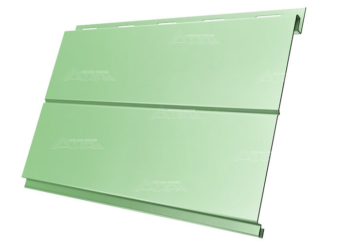 Металлический сайдинг Вертикаль PE 0,45 - RAL6019