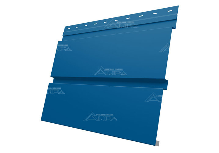 Металлический сайдинг Квадро брус Satin - RAL5005