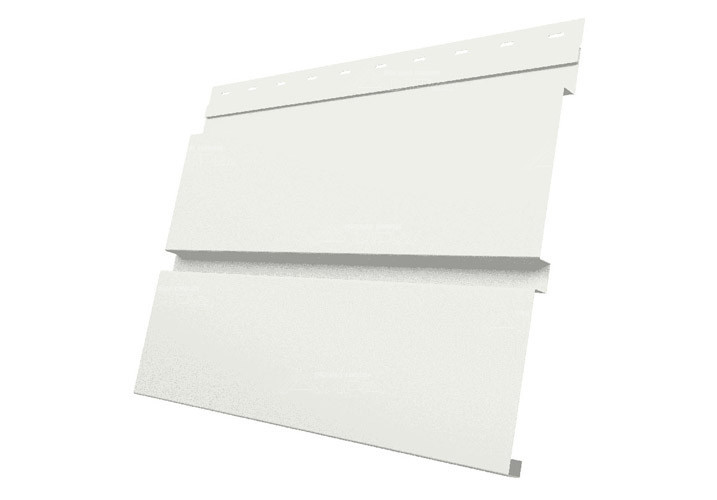 Металлический сайдинг Квадро брус Satin - RAL9003