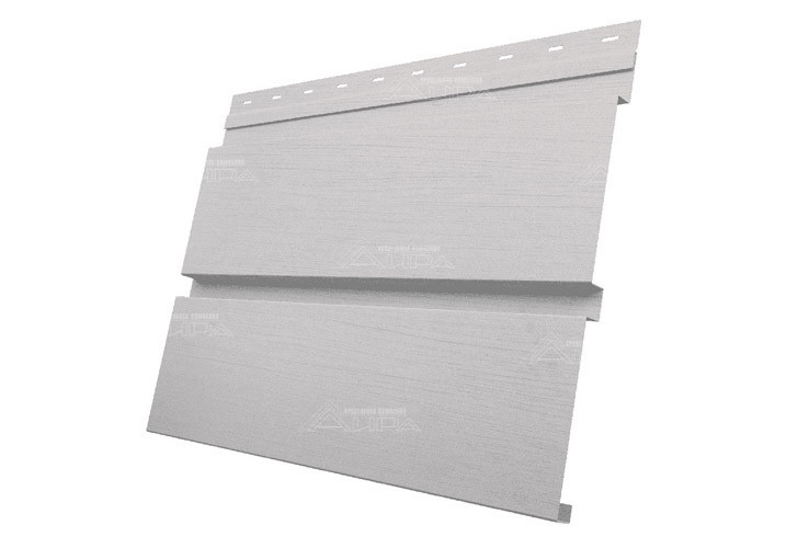 Металлический сайдинг Квадро брус Print Elite - Milky wood