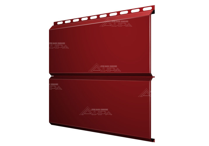 Металлический сайдинг ЭкоБрус PE 0,45 - RAL3011