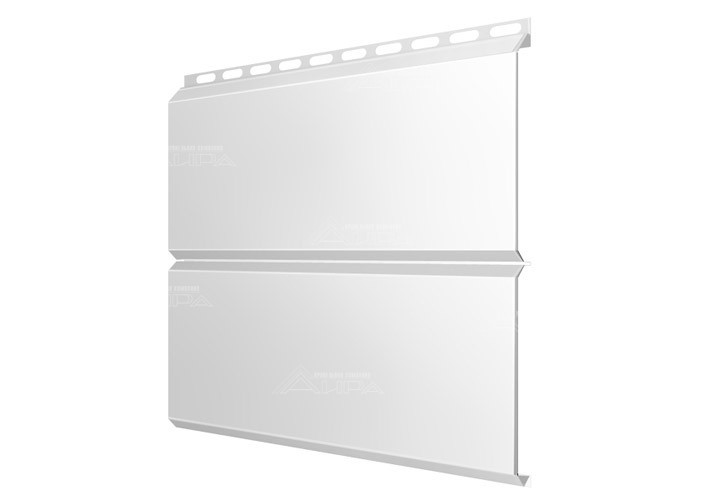 Металлический сайдинг ЭкоБрус Drap - RAL9003