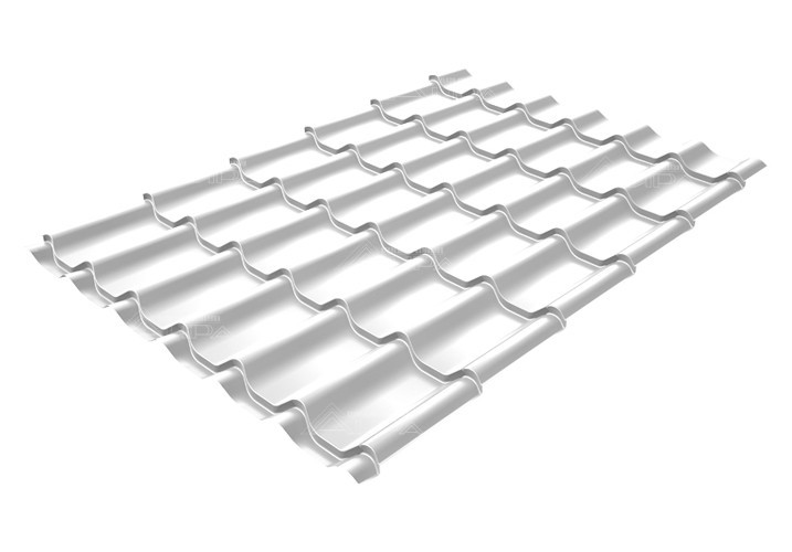 Металлочерепица Classic PE 0,45 RAL 9003 - Металлочерепица Classic PE 0,45 RAL 9003