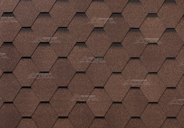 Гибкая черепица RoofShield Classic Стандарт Коричневый топаз Гибкая черепица RoofShield Classic Стандарт Коричневый топаз - Гибкая черепица RoofShield Classic Стандарт Коричневый топаз