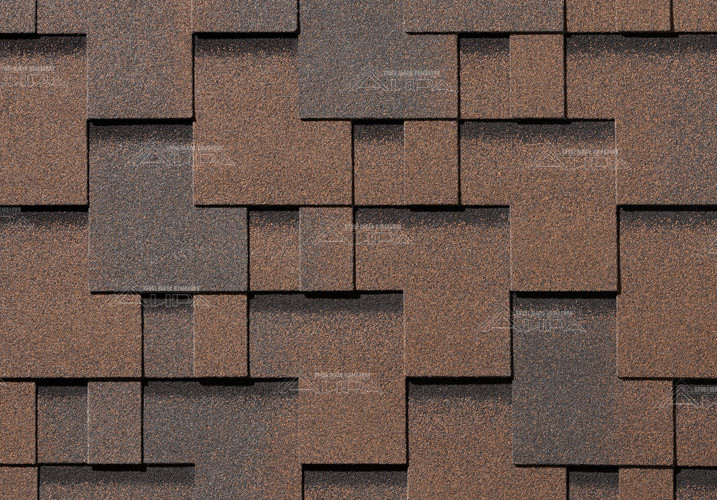 Гибкая черепица Quiet Tile Галерея Латунная медь - Гибкая черепица Quiet Tile Галерея Латунная медь