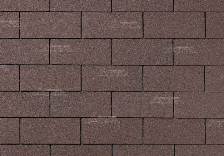 Гибкая черепица Quiet Tile Кирпич Коричневый - Гибкая черепица Quiet Tile Кирпич Коричневый