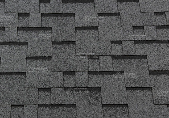 Гибкая черепица RoofShield Premium Модерн Серый - Гибкая черепица RoofShield Premium Модерн Серый