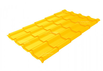 Металлочерепица Kamea PE 0,45 RAL 1018