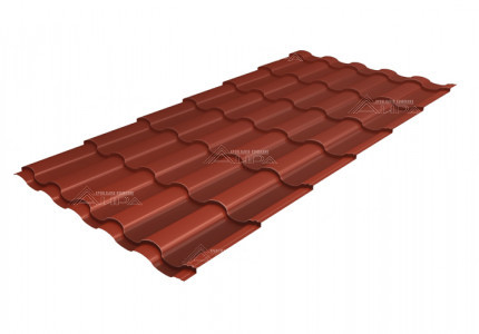 Металлочерепица Kredo Satin RAL 8004