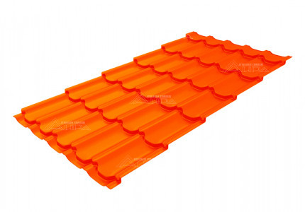 Металлочерепица Kvinta plus PE 0,45 RAL 2004