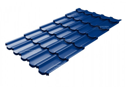 Металлочерепица Kvinta plus 3D PE 0,45 RAL 5002