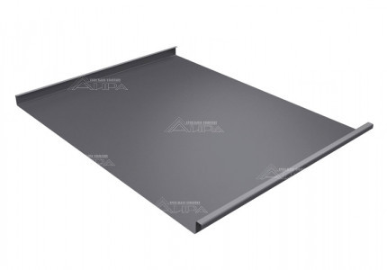 RAL7004 Фальцевая кровля Двойной стоячий фальц Drap - RAL7004