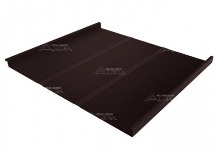 RR887 Фальцевая кровля Двойной стоячий фальц Line GreenCoat Pural Matt BT - RR887