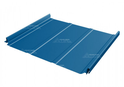 RAL5005 Фальцевая кровля Кликфальц Pro Line Satin - RAL5005