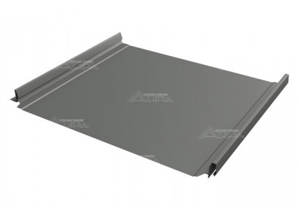 RAL7005 Фальцевая кровля Кликфальц Pro PE 0,45 - RAL7005