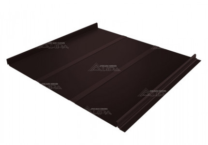 RAL8017 Фальцевая кровля Кликфальц Line PurLite Matt - RAL8017