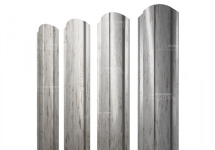 Snow wood Фигурный штакетник Slim Print Elite - Snow wood