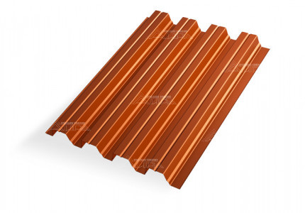 Профнастил Н-75 Plusect RAL 8004