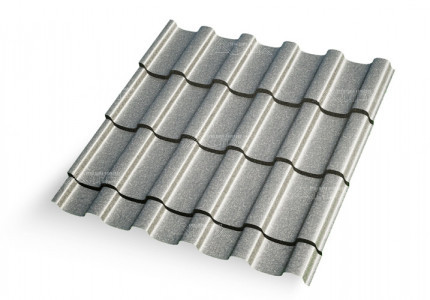 Металлочерепица Эллада Matgranit NEW RAL 7024