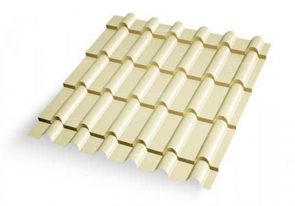Металлочерепица Дюна 35 Полиэстер 0,45 RAL 1015